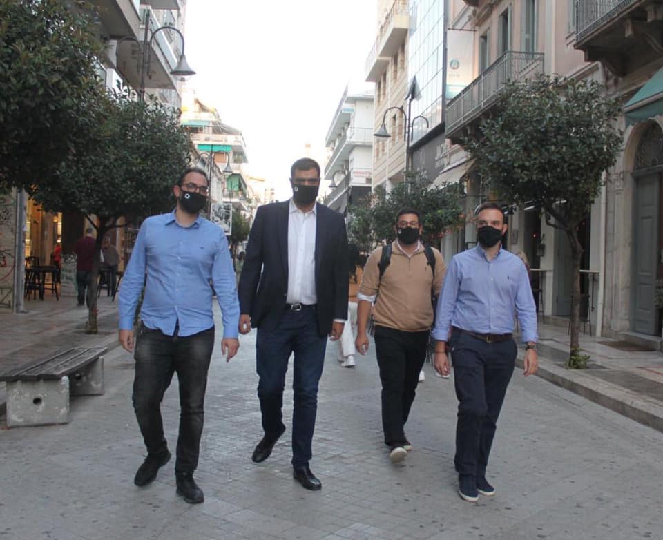 Παύλος Μαρινάκης: Στην Πάτρα ο Πρόεδρος της ΟΝΝΕΔ