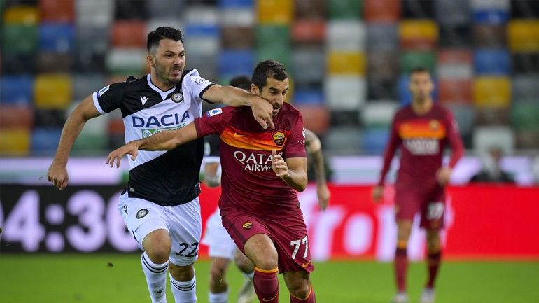 Ιταλία: Έκανε... σεφτέ στις νίκες η Ρόμα, 1-0 την Ουντινέζε