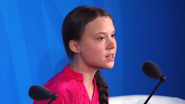 Ψήφο στον Μπάιντεν δίνει η ακτιβίστρια Γκρέτα Τούνμπεργκ