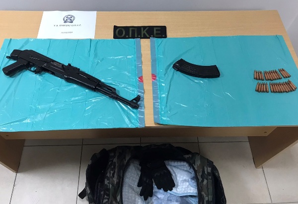 Η ανακοίνωση της ΕΛ.ΑΣ για την σύλληψη του δραπέτη με το καλάσνικοφ