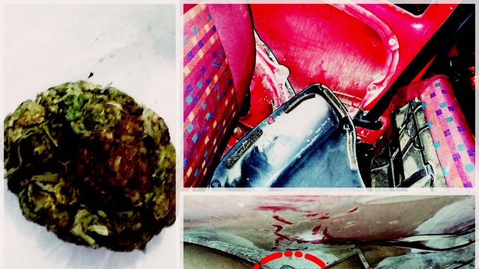 Πίσω από το κάθισμα του οδηγού έκρυβε κάνναβη