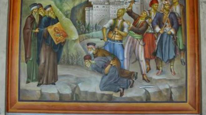 Αποκατάσταση των τοιχογραφιών της Ιεράς Μονής Μεγάλου Σπηλαίου, με απόφαση Φαρμάκη