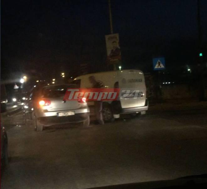 Πάτρα: Τροχαίο στη διασταύρωση Ακρωτηρίου - Γλαύκου