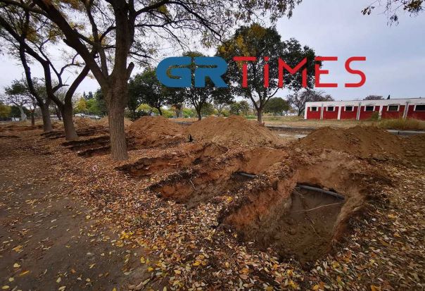 Ανατριχιαστικές εικόνες στη Θεσσαλονίκη! Ανοίγουν 300 τάφους για νεκρούς από κορονοϊό