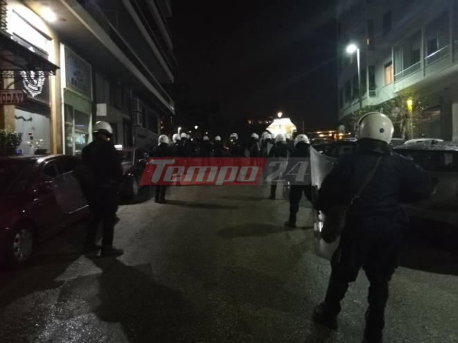 Πάτρα: Πορεία ατόμων του αντιεξουσιαστικού χώρου - Επί ποδός η ΕΛΑΣ