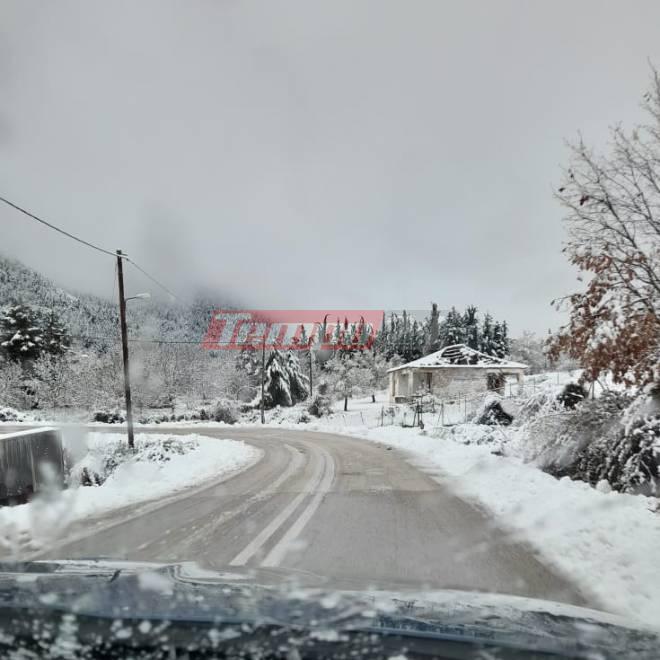 Στα λευκά τα ορεινά της Αχαΐας - ΦΩΤΟ