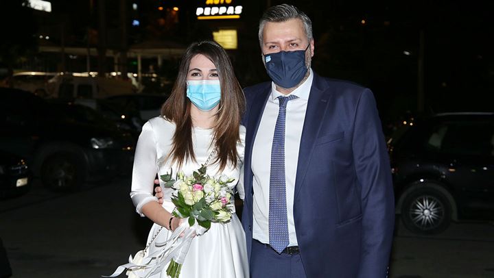 Γιάννης Καλλιάνος – Χάρις Δαμιανού: Παντρεύτηκαν με πολιτικό γάμο λίγο πριν από τον ερχομό του παιδιού τους