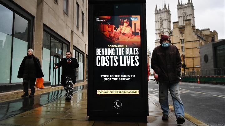 Βρετανία-Covid19: Πτώση των ημερήσιων θανάτων & ρεκόρ εμβολιασμών