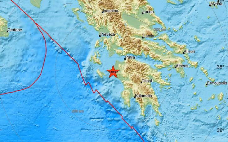 Σεισμός τώρα στην Αμαλιάδα