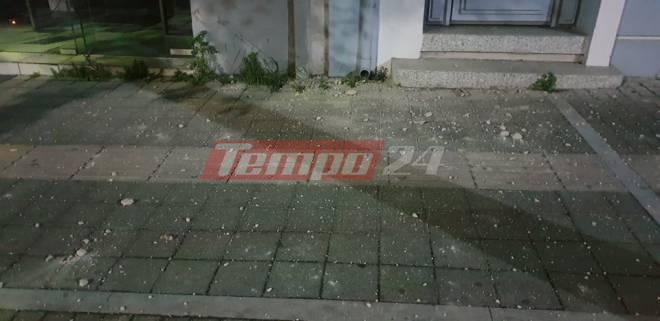 Πάτρα: Πτώση σοβάδων στην Γούναρη ...μετά τα Ρίχτερ