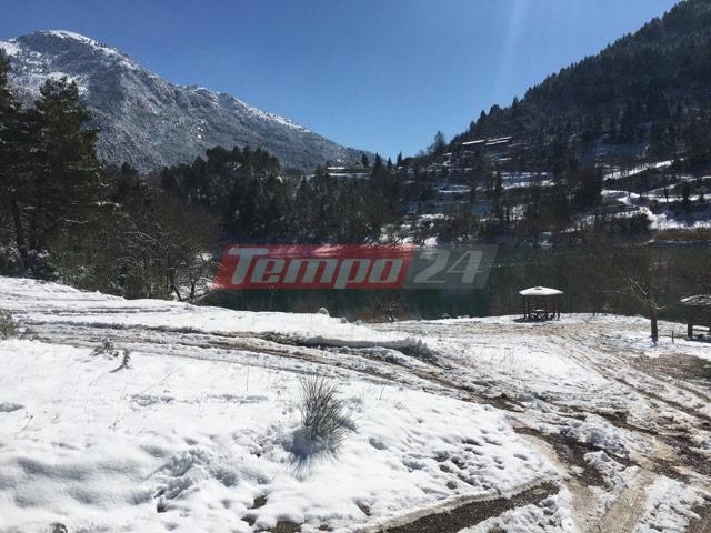 Κακοκαιρία Μήδεια: Οδοιπορικό του tempo24 στη χιονισμένη ορεινή Αχαΐα (ΦΩΤΟ-ΒΙΝΤΕΟ)