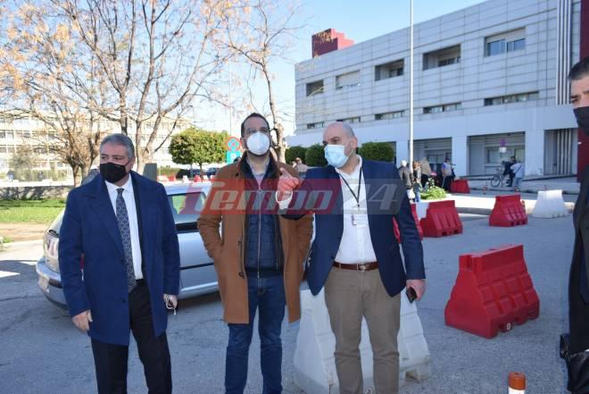 Πάτρα: Ένα μεγάλο έργο αναβάθμισης των εγκαταστάσεων στο νοσοκομείο "Άγιος Ανδρέας" - Έγινε η αρχή με το στέγαστρο - ΦΩΤΟ