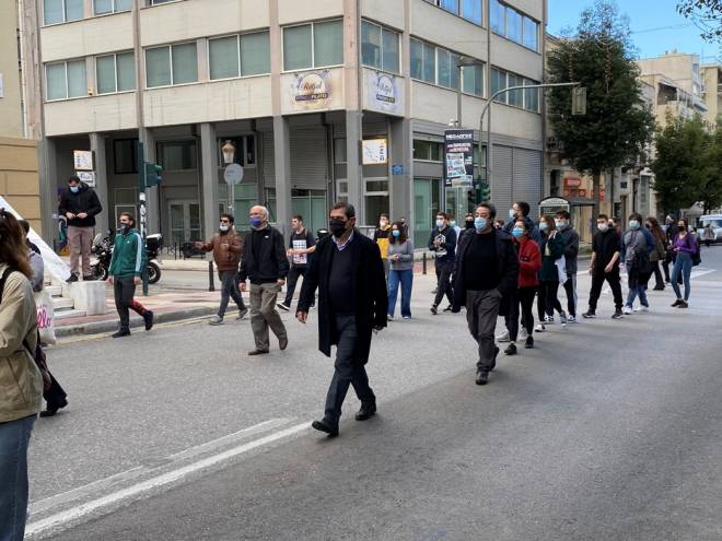 Πάτρα: Η Δημοτική Αρχή στο συλλαλητήριο για την Παιδεία