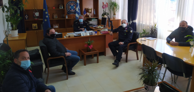 Πάτρα: Συνάντηση ΣΚΕΑΝΑ με τη διοίκηση της Ελληνικής Αστυνομίας
