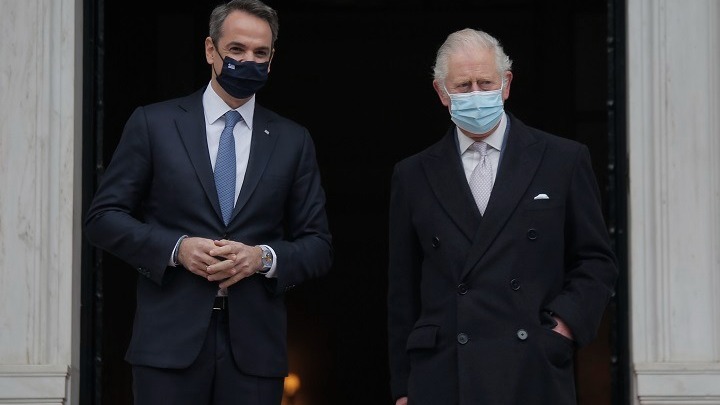 Συνάντηση του πρωθυπουργού με τον πρίγκιπα Κάρολο