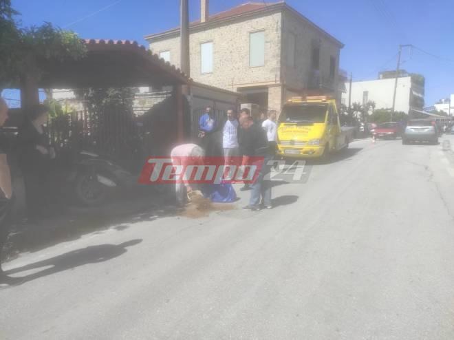 Τροχαίο στο Μιντιλόγλι - Τραυματίστηκε δικυκλιστής ΦΩΤΟ