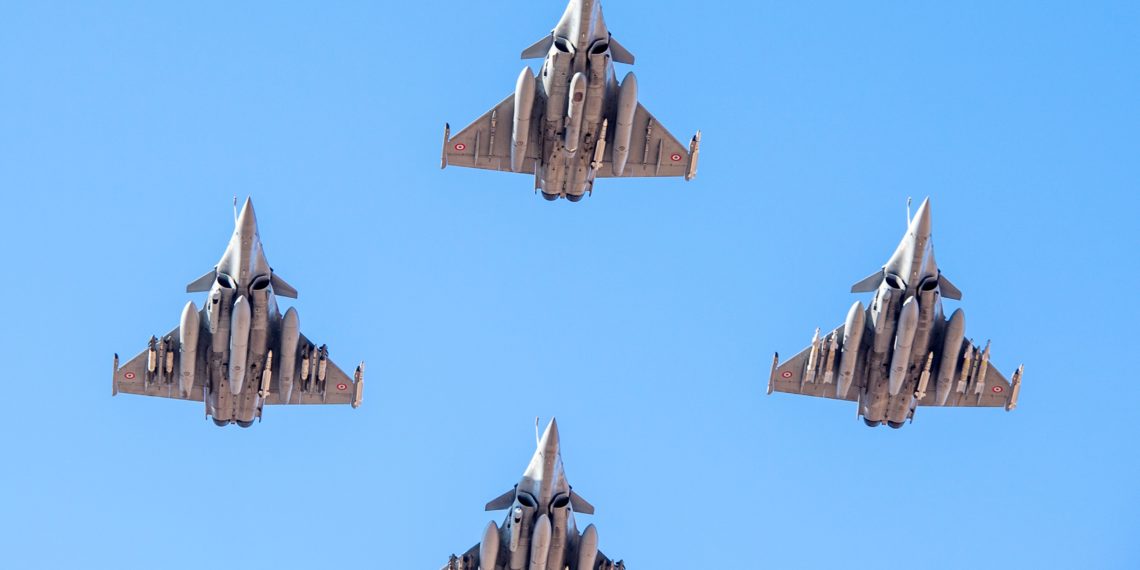 Ηνίοχος 21: Στην Ανδραβίδα τα πρώτα γαλλικά Rafale και αμερικανικά F-16