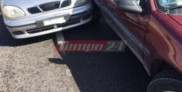 Πάτρα: Καραμπόλα στην Κανελλοπούλου - Συγκρούστηκαν τρία οχήματα