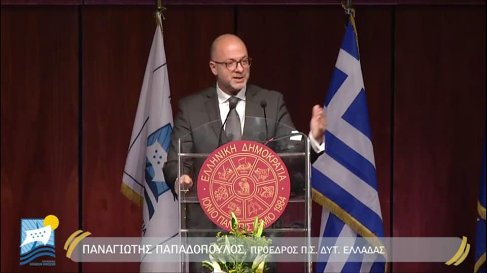 Ο Τάκης Παπαδόπουλος στη Συνδιάσκεψη των Προέδρων των Περιφερειακών Συμβουλίων της χώρας