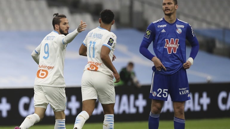 Ισοφάρισε στο τέλος η Μαρσέιγ, 1-1 με τη Στρασμπούρ