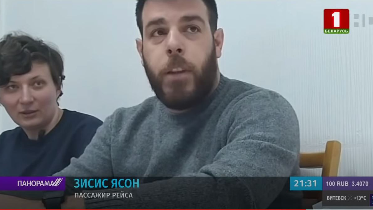 Αεροπειρατεία Ryanair: Πατρινός επιβάτης εξηγεί γιατί έμεινε στο Μινσκ -Τι είπε για τους 2 Λευκορώσους