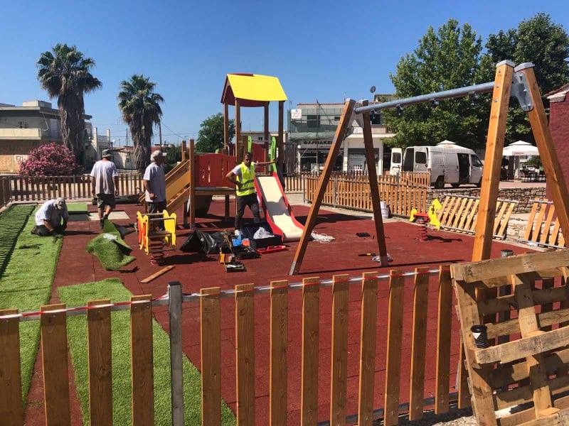 Προχωρούν δέκα-τρεις νέες Παιδικές Χαρές σε όλο το Δήμο Δυτικής Αχαΐας