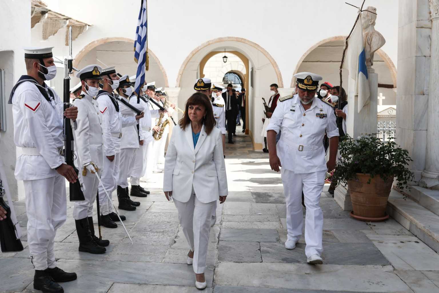 Σακελλαροπούλου: Στην Ύδρα για τα «Μιαούλεια 2021»