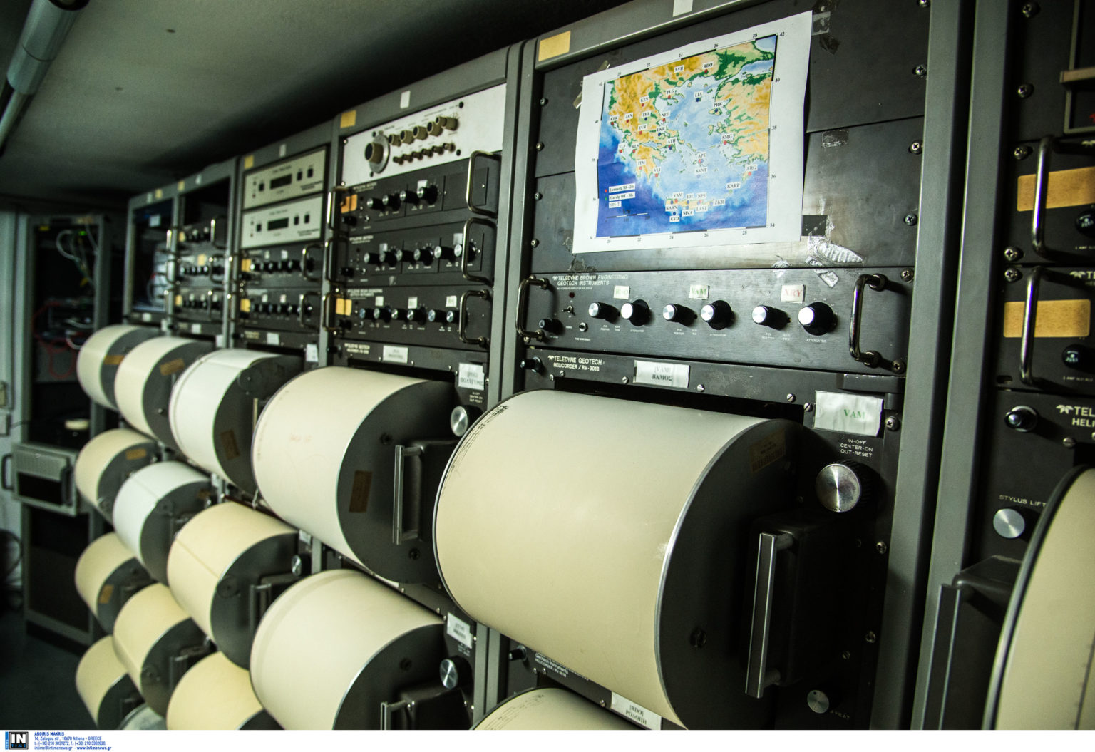 Τρεις σεισμοί στην Κρήτη μέσα σε ένα τέταρτο