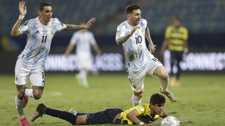 Copa America: Με ηγέτη τον Μέσι "καθάρισε" η Αργεντινή τον Ισημερινό