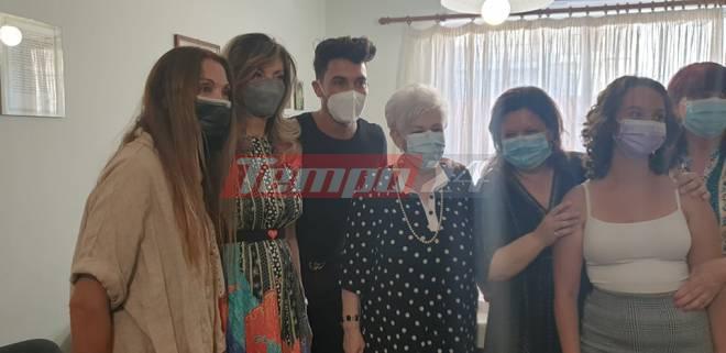 Πάτρα: Στην "Φλόγα" ο Γιώργος Ασημακόπουλος - "Δεν θα σταματήσω να βοηθάω... Τον ξέρω πολύ καλά αυτόν τον πόνο" - ΒΙΝΤΕΟ - ΦΩΤΟ