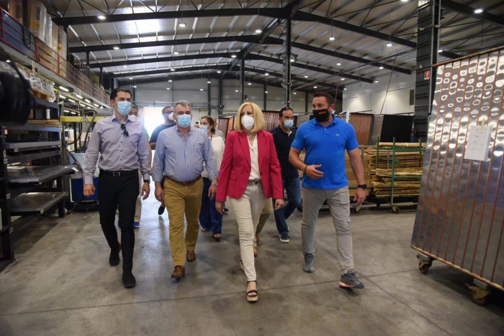 Εξαγωγικές επιχειρήσεις στην Αργολίδα επισκέφθηκε η Γεννηματά