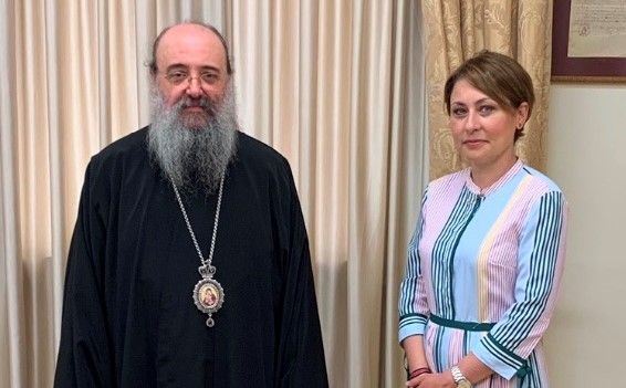 Χριστίνα Αλεξοπούλου: Οι προσευχές μας για ταχεία ανάρρωση συνοδεύουν τον Ιεράρχη μας