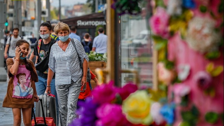 Ρωσία-Covid19: 806 θάνατοι και 20.765 νέα κρούσματα