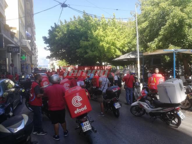 24ωρη απεργία την Παρασκευή στην εστίαση και στην efood - Νέα μοτοπορεία στην Πάτρα