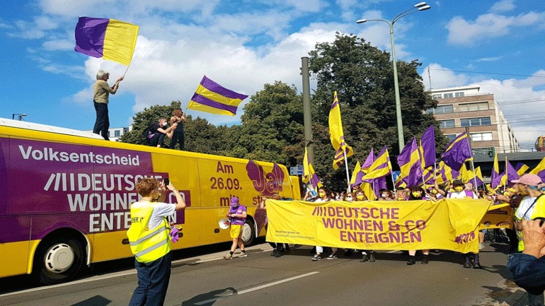 Χιλιάδες διαδήλωσαν διαμαρτυρόμενοι για την αύξηση των ενοικίων στο Βερολίνο