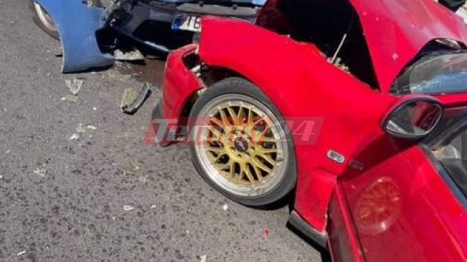 Τροχαίο στον Ψαθόπυργο - Τέσσερις οι τραυματίες - ΝΕΟΤΕΡΑ (ΦΩΤΟ)