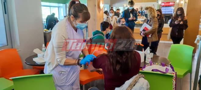 Εμβολιάστηκαν φοιτητές στο Πανεπιστήμιο Πατρών - Δράση με πρωτοβουλία της 6ης ΥΠΕ (ΦΩΤΟ & ΒΙΝΤΕΟ)