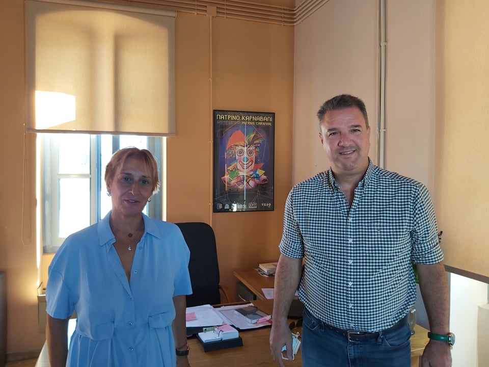 Συνάντηση Διακοσταμάτη με την Ηρα Κουρή