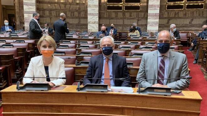 Χριστίνα Αλεξοπούλου: Επανεκλογή στη θέση του Γραμματέα της Διαρκούς Επιτροπής Μορφωτικών Υποθέσεων