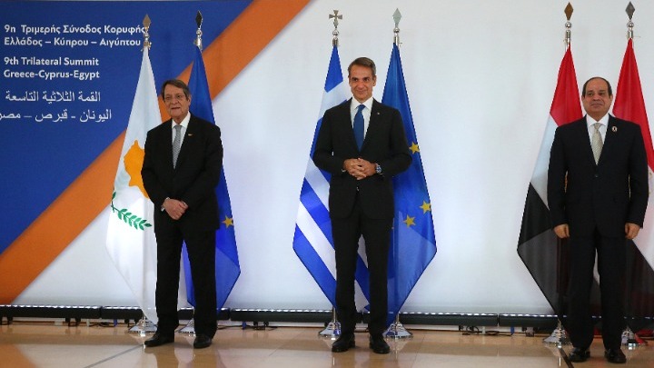 Τριμερής Ελλάδας, Κύπρου και Αιγύπτου - Κοινή Διακήρυξη για τις εξελίξεις στην περιοχή