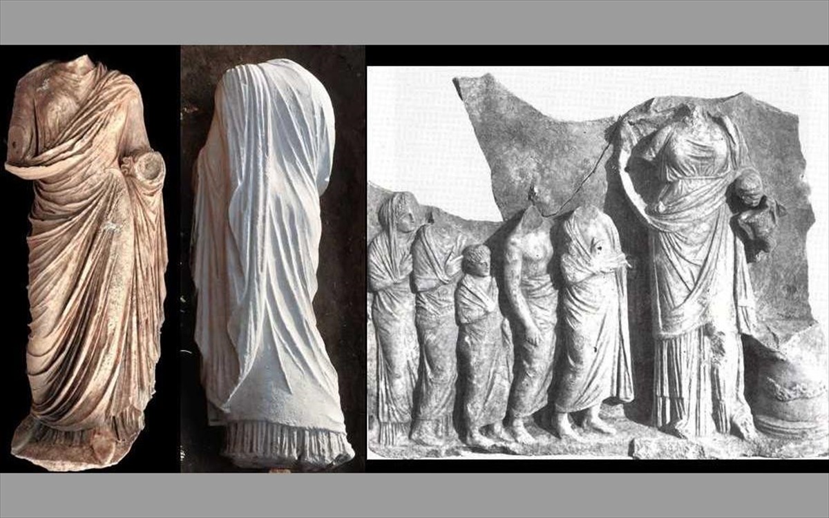 Άγαλμα γυναικός με ποδήρη χιτώνα βρέθηκε στην αρχαία Επίδαυρο