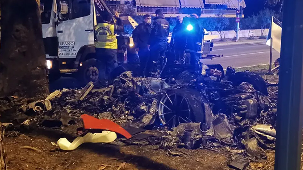 Τροχαίο Τζώρτζη Μονογυιού: Νέο βίντεο, δευτερόλεπτα μετά την πυρκαγιά στο αυτοκίνητο