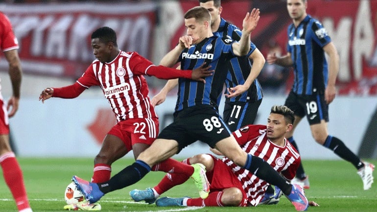 Εκτός Ευρώπης ο Ολυμπιακός, 3-0 η Αταλάντα