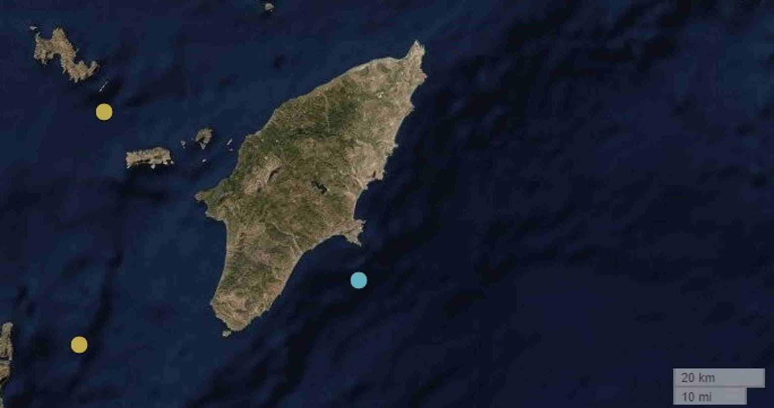 Σεισμός στη Ρόδο τα ξημερώματα