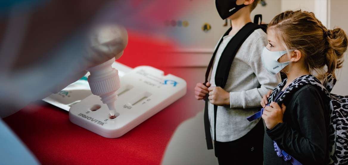 Κορονοϊός: Ένα self test στα σχολεία από 1η Απριλίου και 100% πληρότητα στα γήπεδα