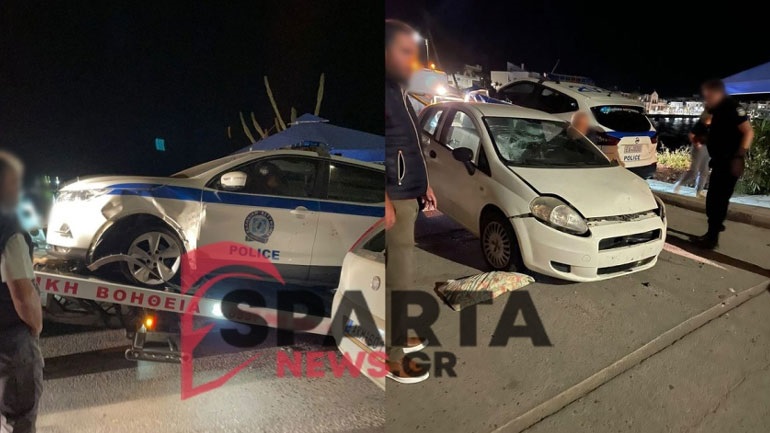Τροχαίο με έναν νεκρό και έναν τραυματία στη Μονεμβασιά - Ο οδηγός έπεσε σε περιπολικό