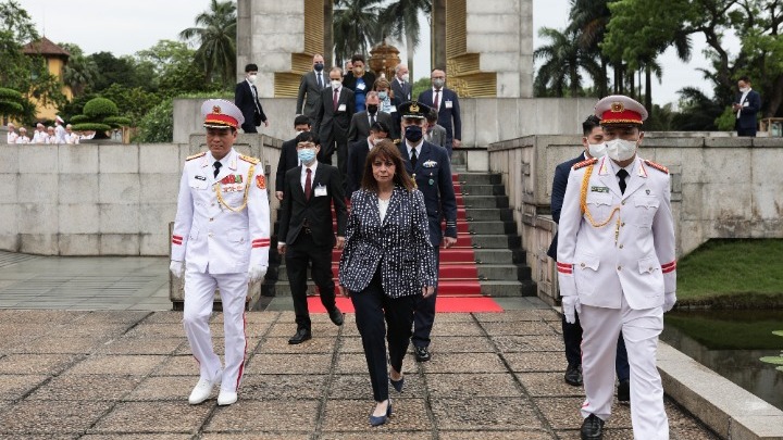 Επίσκεψη ΠτΔ στο Βιετνάμ – Συνάντηση με τον Πρόεδρο – Ευρύ πεδίο ενίσχυσης της συνεργασίας Ελλάδας-Βιετνάμ