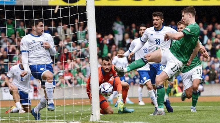 Nations League: Έχασε ευκαιρία για νίκη η Κύπρος, 2-2 με τη Β. Ιρλανδία