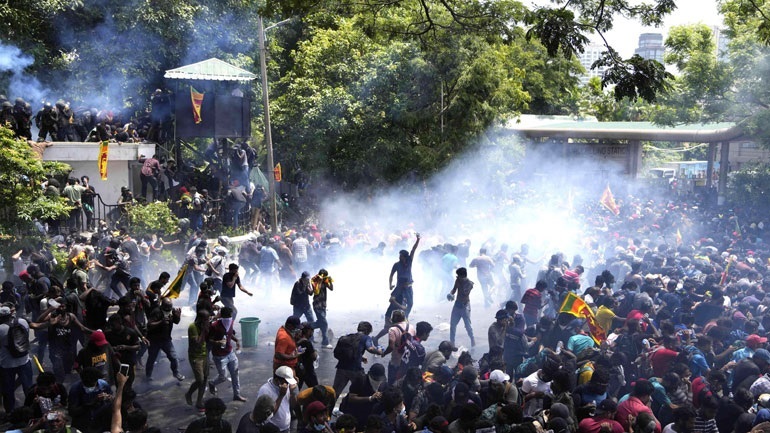 Σρι Λάνκα: Στρατός και αστυνομία διέλυσαν τον μεγαλύτερο καταυλισμό διαδηλωτών