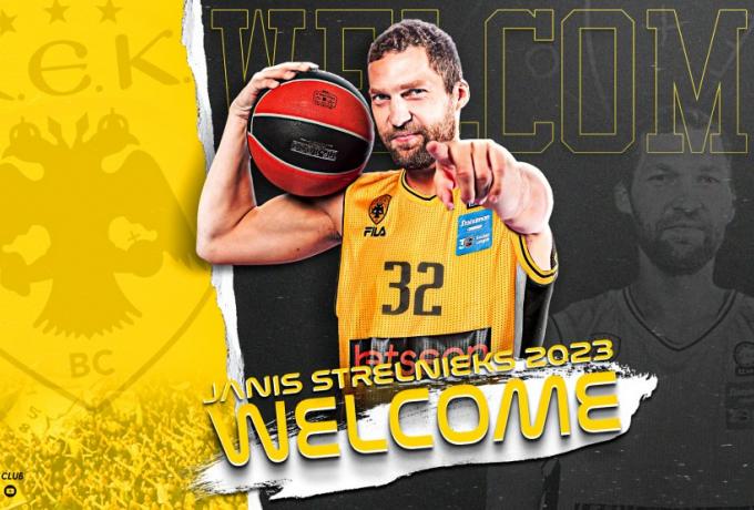 Στην ΑΕΚ ο Στρέλνιεκς